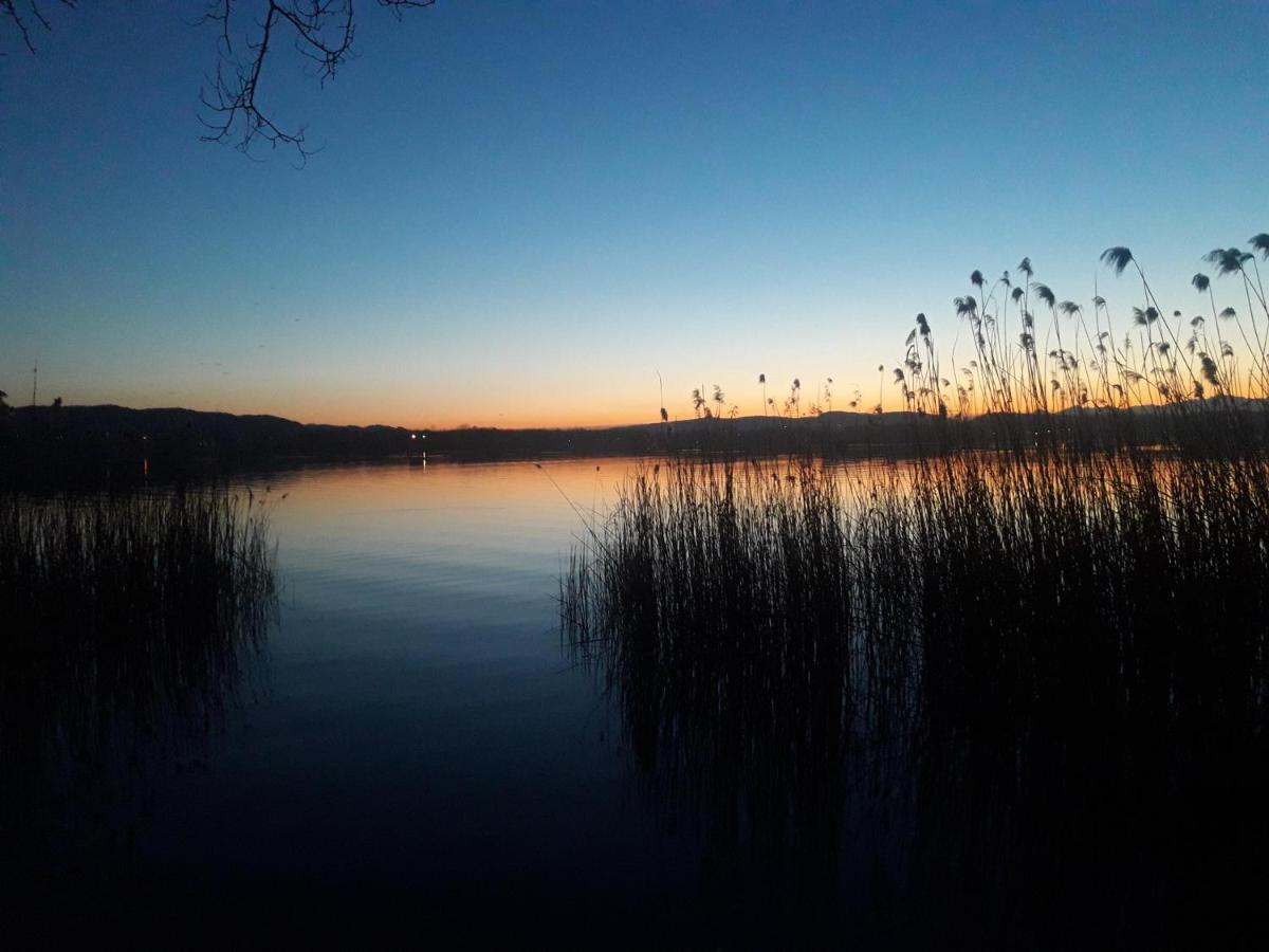 Tramonto Al Lago Lejlighed Gavirate Eksteriør billede